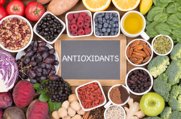 Bessen en groenten rijk aan antioxidanten